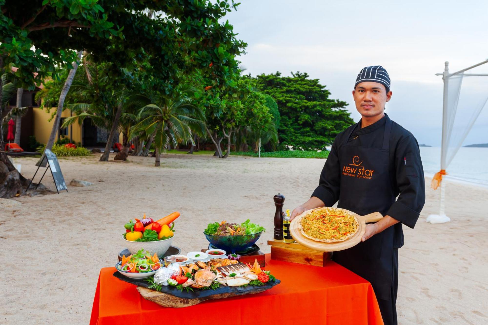 New Star Beach Resort Bãi biển Chaweng Ngoại thất bức ảnh