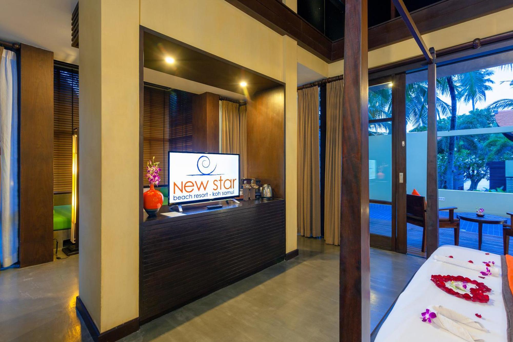 New Star Beach Resort Bãi biển Chaweng Ngoại thất bức ảnh